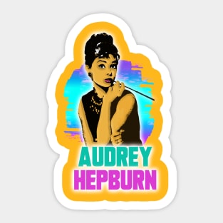 AUDREY HEPBURN Sticker